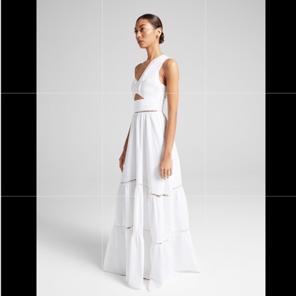 ALC Piper Dress, White